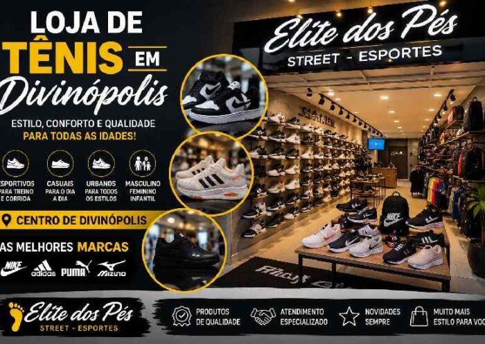 Loja de Tênis em Divinópolis | Elite dos Pés - Street - Esportes