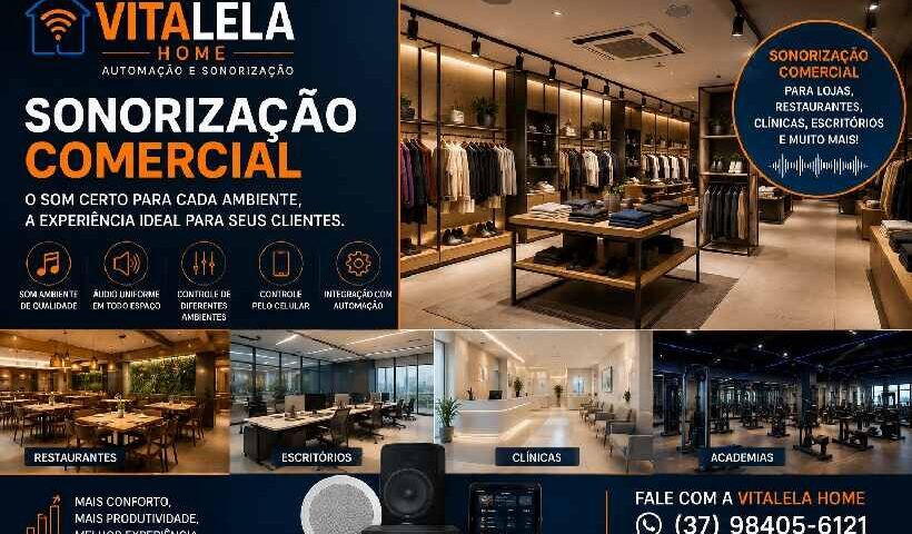 Sonorização Comercial: como melhorar a experiência dos clientes em sua empresa https://rede37.com.br/wp-content/uploads/2026/08/sonorizacao-comercial.jpg