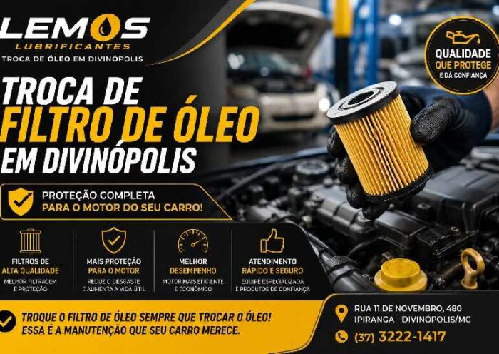 Troca de Filtro de Óleo em Divinópolis: entenda a importância para proteger o motor https://rede37.com.br/wp-content/uploads/2026/08/troca-de-filtro-de-oleo-em-divinopolis-lemos-lubrificantes.jpg-2.jpg