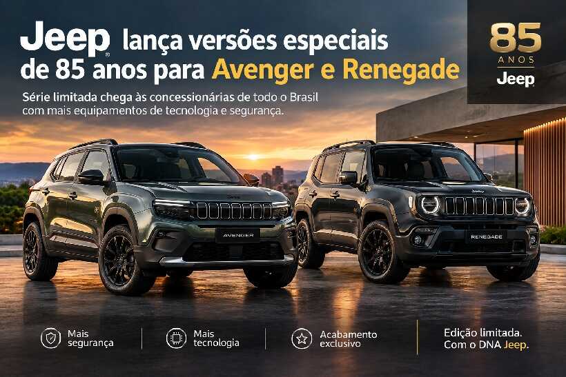 Jeep lança séries especiais de 85 anos para Avenger e Renegade no Brasil https://rede37.com.br/wp-content/uploads/2026/09/DIBULGACAO-3-1-21.jpg