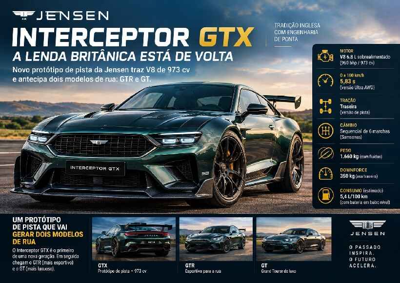 Jensen Interceptor GTX: marca britânica volta com V8 de 973 cv e prepara novos modelos de rua https://rede37.com.br/wp-content/uploads/2026/09/DIBULGACAO-3-1-8.jpg