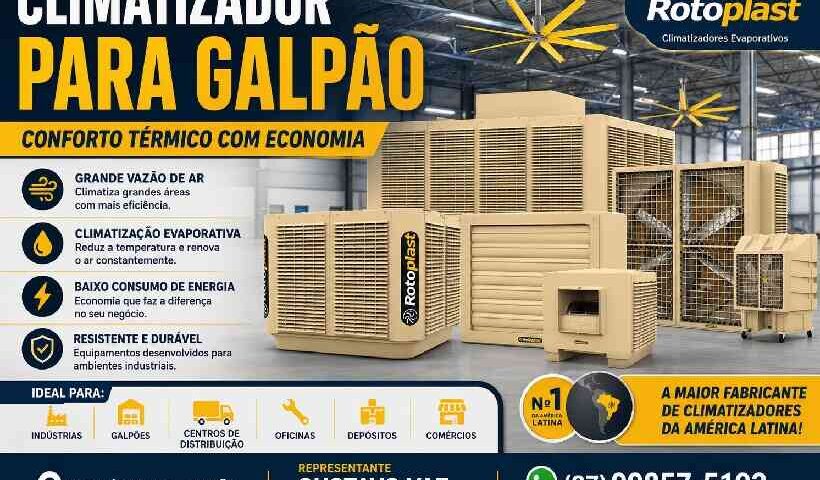 Climatizador para Galpão: como melhorar o conforto térmico e economizar energia https://rede37.com.br/wp-content/uploads/2026/09/climatizador-para-galpao.jpg