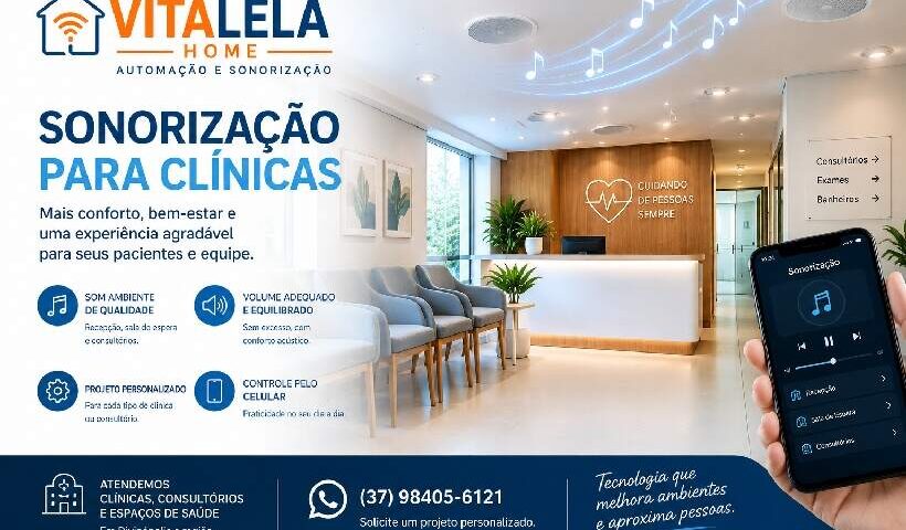 Sonorização para Clínicas: como criar um ambiente mais confortável para pacientes e profissionais https://rede37.com.br/wp-content/uploads/2026/09/sonorizacao-para-clinicas.jpg