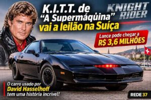 Carro de “A Supermáquina” usado por David Hasselhoff vai a leilão na Suíça por até R$ 3,6 milhões https://rede37.com.br/wp-content/uploads/2026/10/DIBULGACAO-3-1-25.jpg