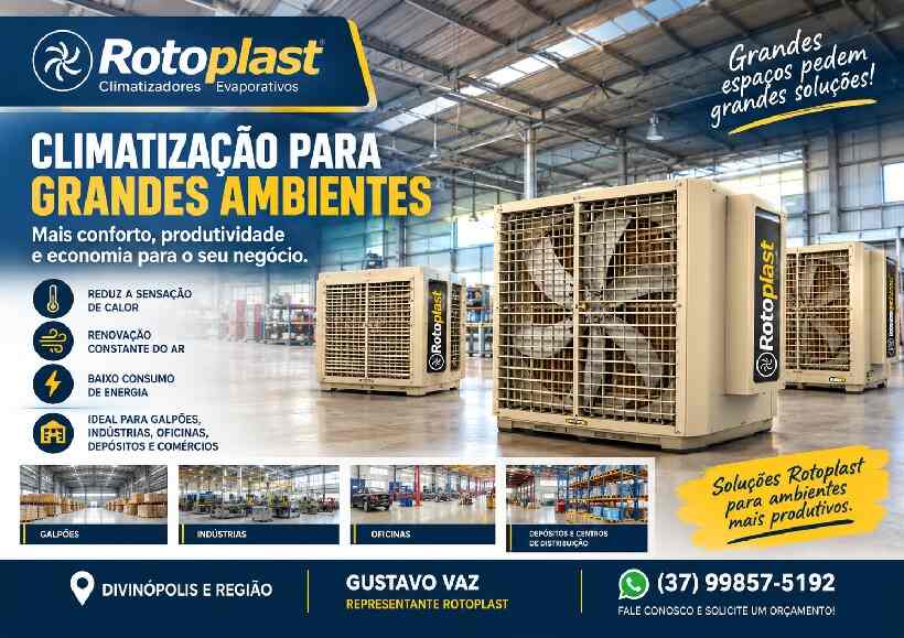 Climatização para Grandes Ambientes: conheça as soluções Rotoplast para empresas https://rede37.com.br/wp-content/uploads/2026/10/climatizador-para-grandes-ambientes.jpg