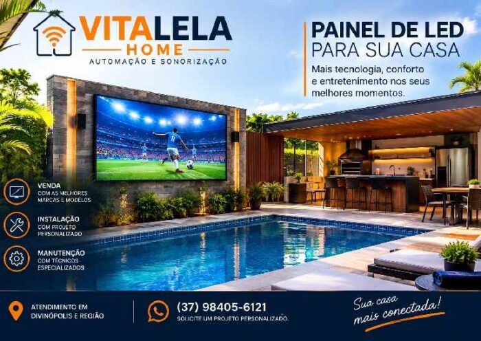 Painel de LED Residencial em Divinópolis: Venda, Instalação e Manutenção | Vitalela Home https://rede37.com.br/wp-content/uploads/2026/10/painel-de-led-residencial-area-piscina-vitalela-home-divinopolis.jpg.jpg